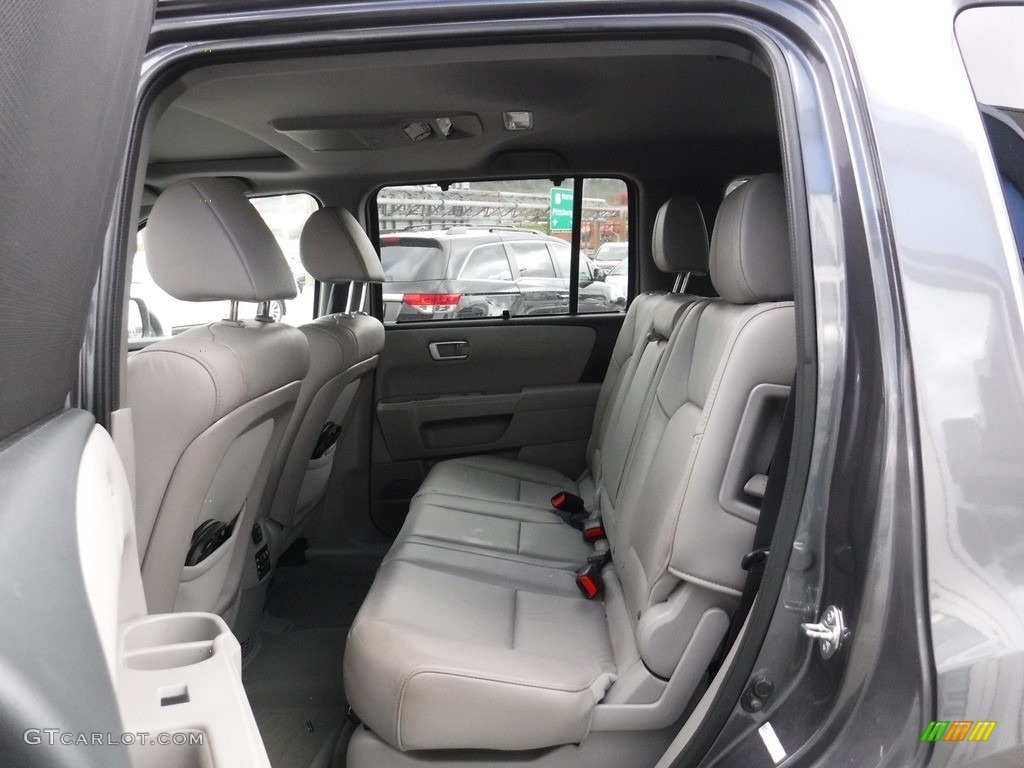 2015 Pilot Touring 4WD - Modern Steel Metallic / Gray photo #20
