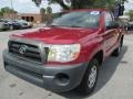 2006 Impulse Red Pearl Toyota Tacoma Regular Cab  photo #7