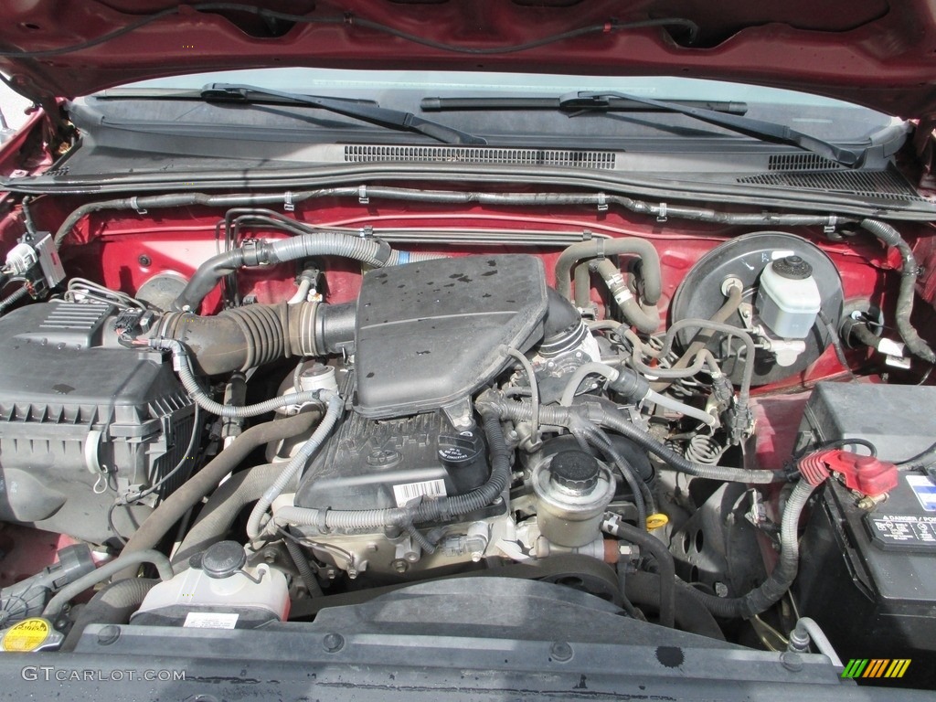 2006 Tacoma Regular Cab - Impulse Red Pearl / Graphite Gray photo #17