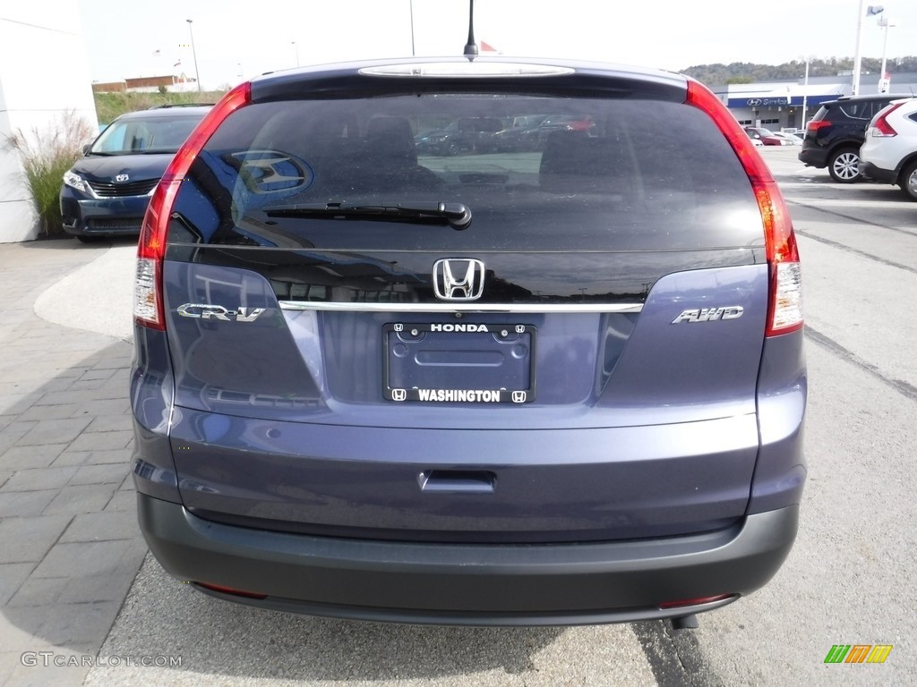 2014 CR-V EX AWD - Twilight Blue Metallic / Gray photo #9