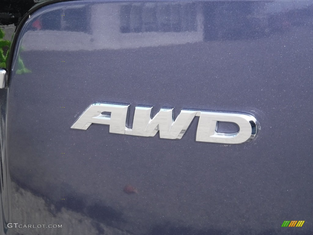 2014 CR-V EX AWD - Twilight Blue Metallic / Gray photo #11