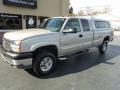 2005 Silver Birch Metallic Chevrolet Silverado 2500HD LT Extended Cab 4x4  photo #2
