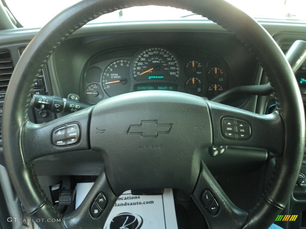2005 Silverado 2500HD LT Extended Cab 4x4 - Silver Birch Metallic / Dark Charcoal photo #15