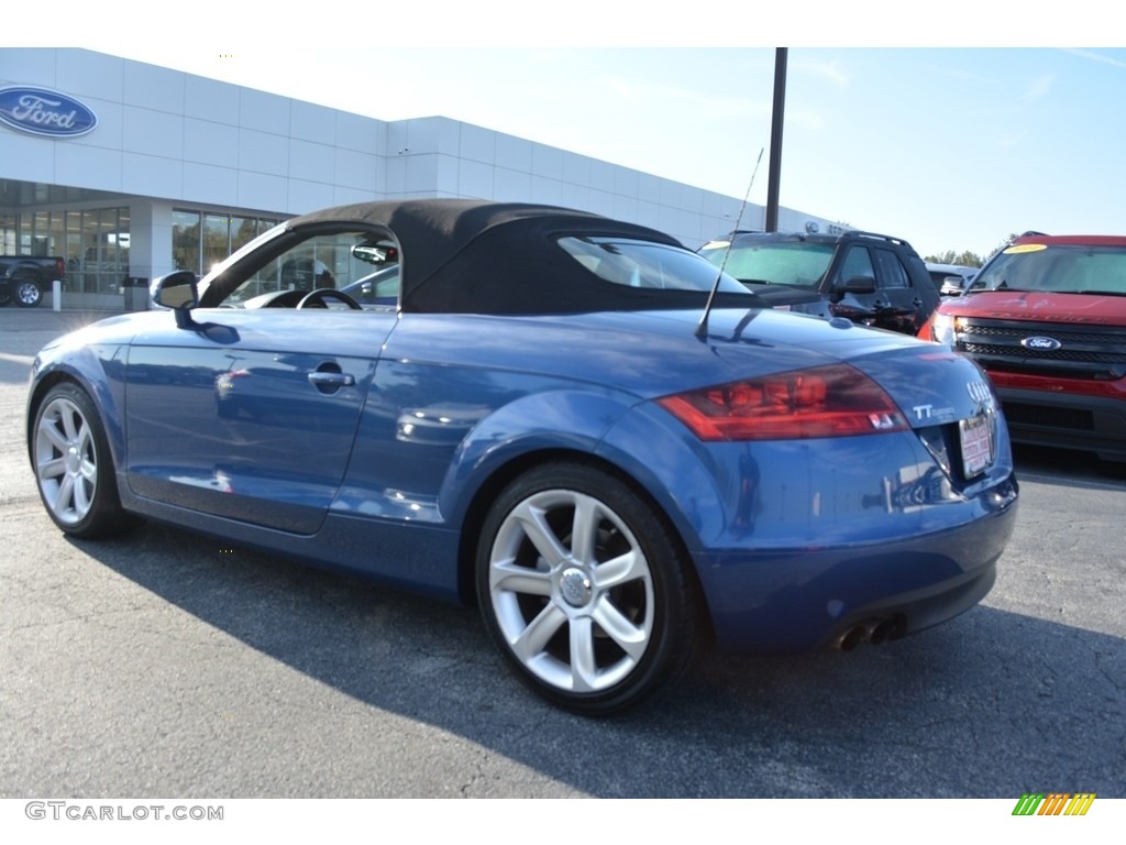 2008 TT 2.0T Roadster - Ocean Blue Pearl Effect / Luxor Beige photo #5