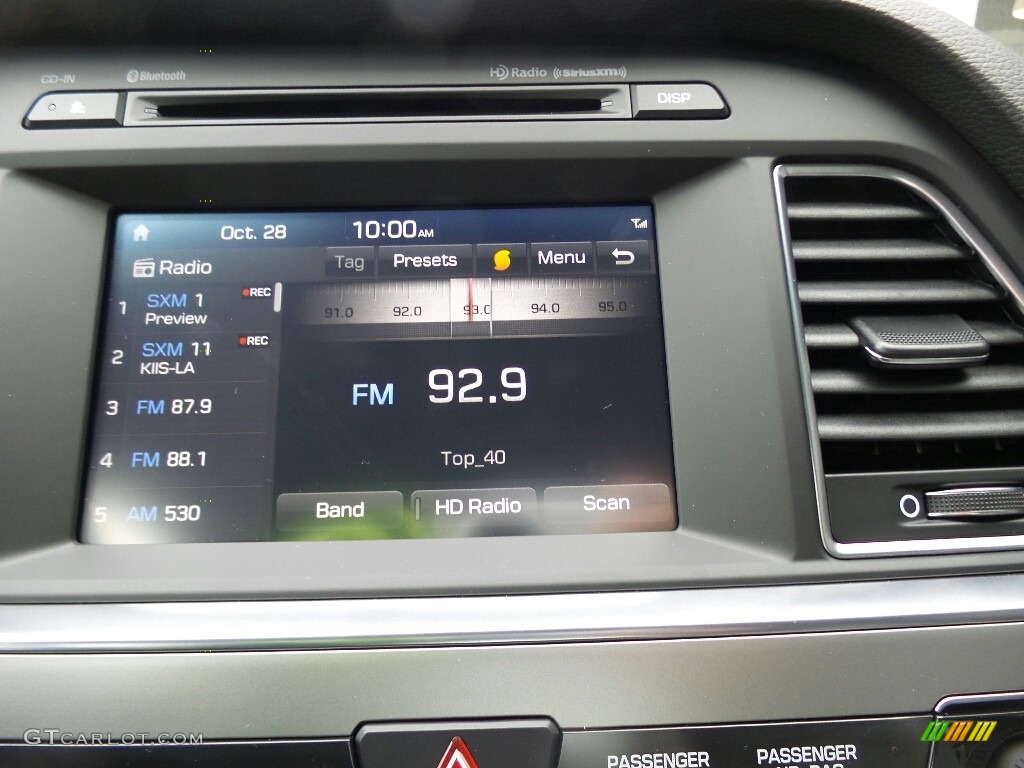 2017 Hyundai Sonata Sport Audio System Photo #116684937