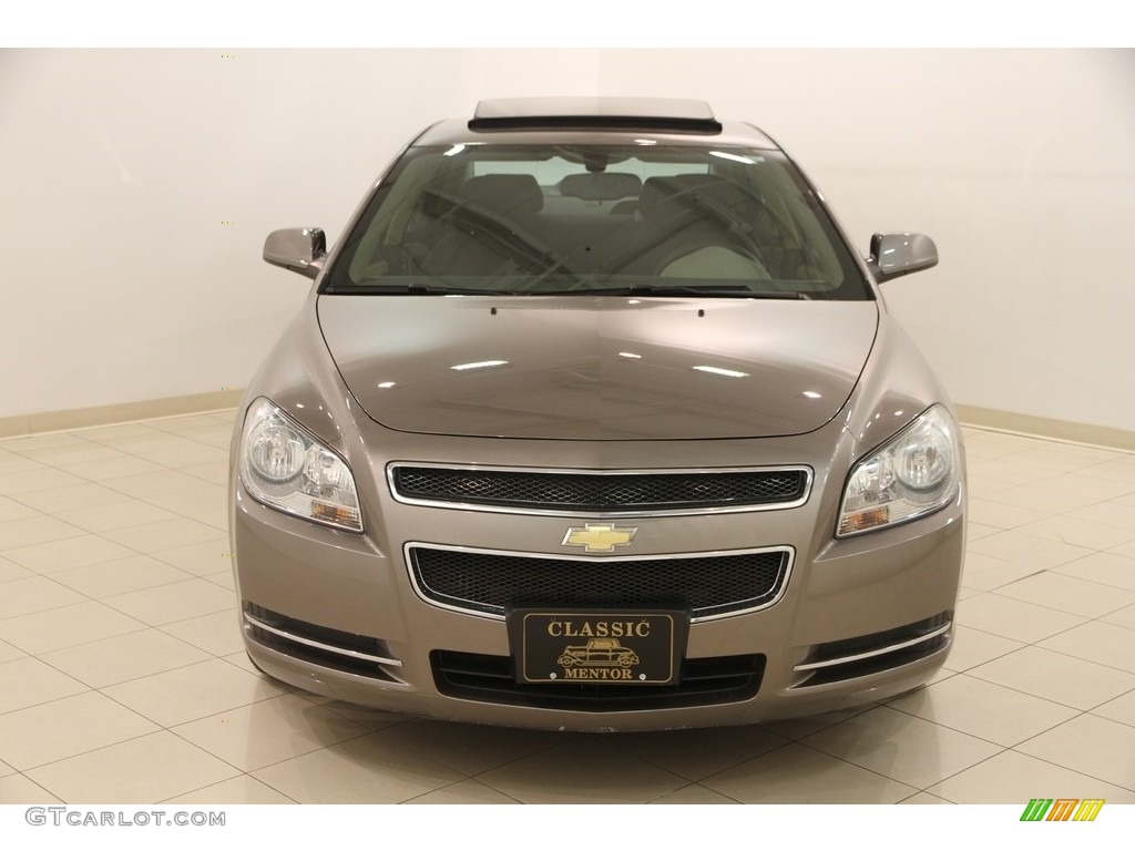 2010 Malibu LT Sedan - Mocha Steel Metallic / Cocoa/Cashmere photo #2