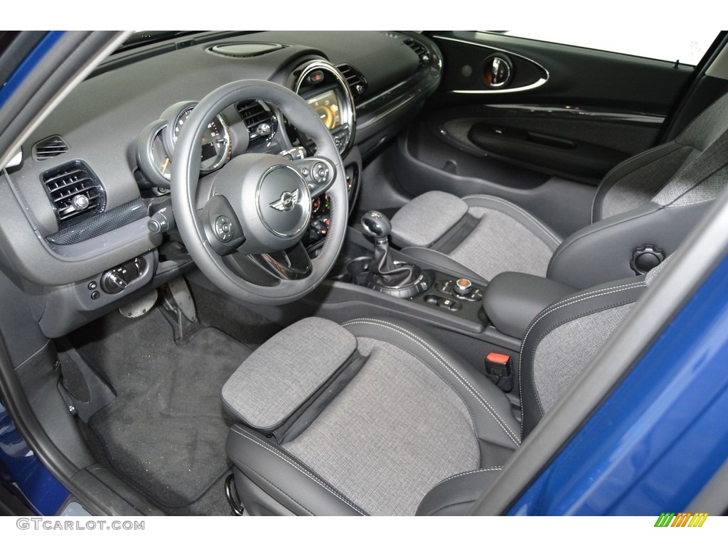 Black Pearl/Mottled Grey Cloth Interior 2017 Mini Clubman Cooper S ALL4 Photo #116685000