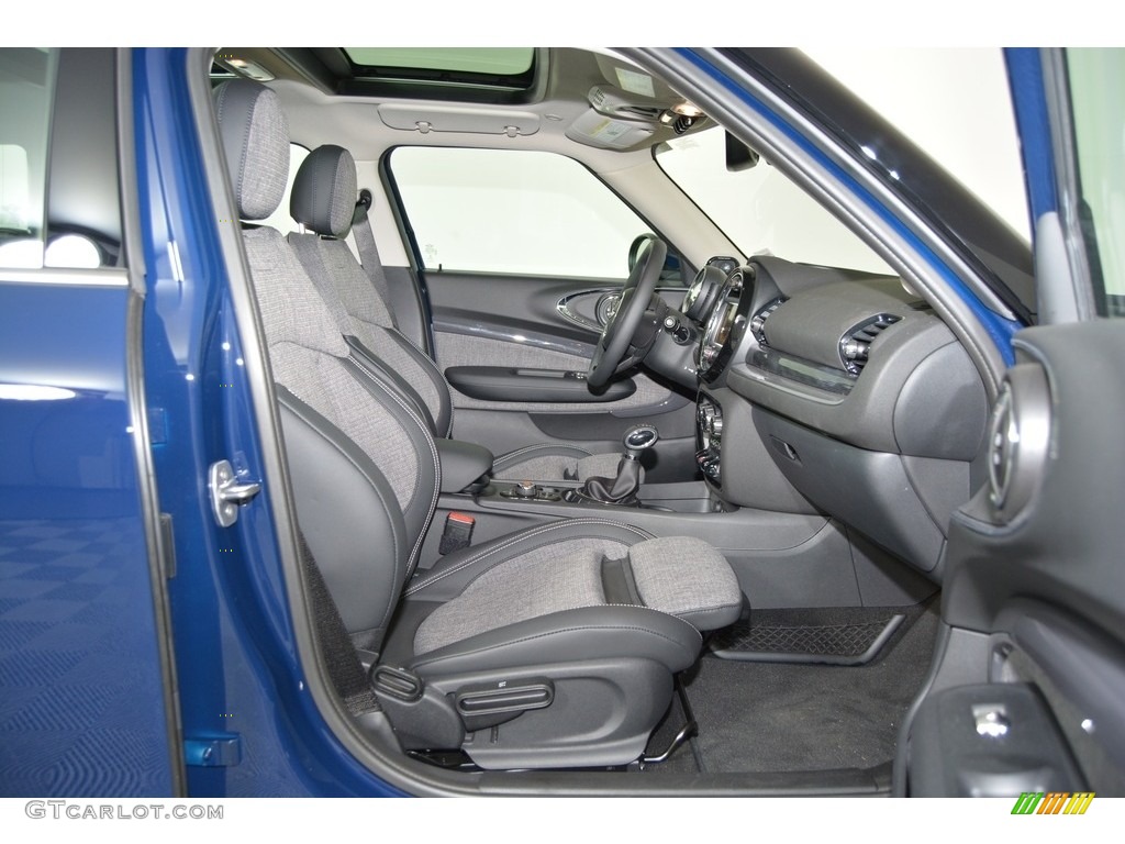 Black Pearl/Mottled Grey Cloth Interior 2017 Mini Clubman Cooper S ALL4 Photo #116685075