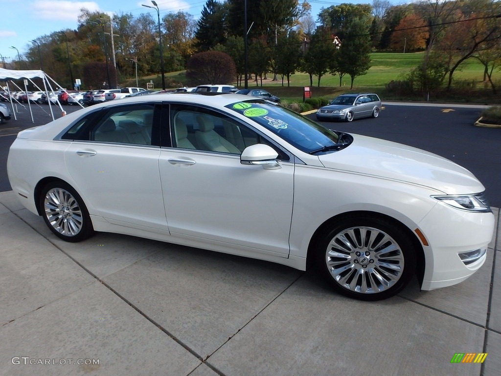 2013 MKZ 2.0L EcoBoost AWD - Crystal Champagne / Light Dune photo #6