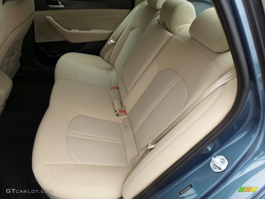 2017 Hyundai Sonata Sport Rear Seat Photo #116686638