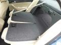 2017 Hyundai Sonata Beige Interior Rear Seat Photo