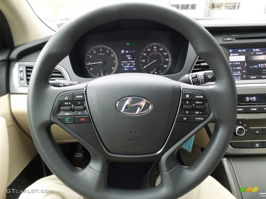 2017 Hyundai Sonata Sport Steering Wheel Photos