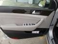 Gray 2017 Hyundai Sonata Limited Door Panel