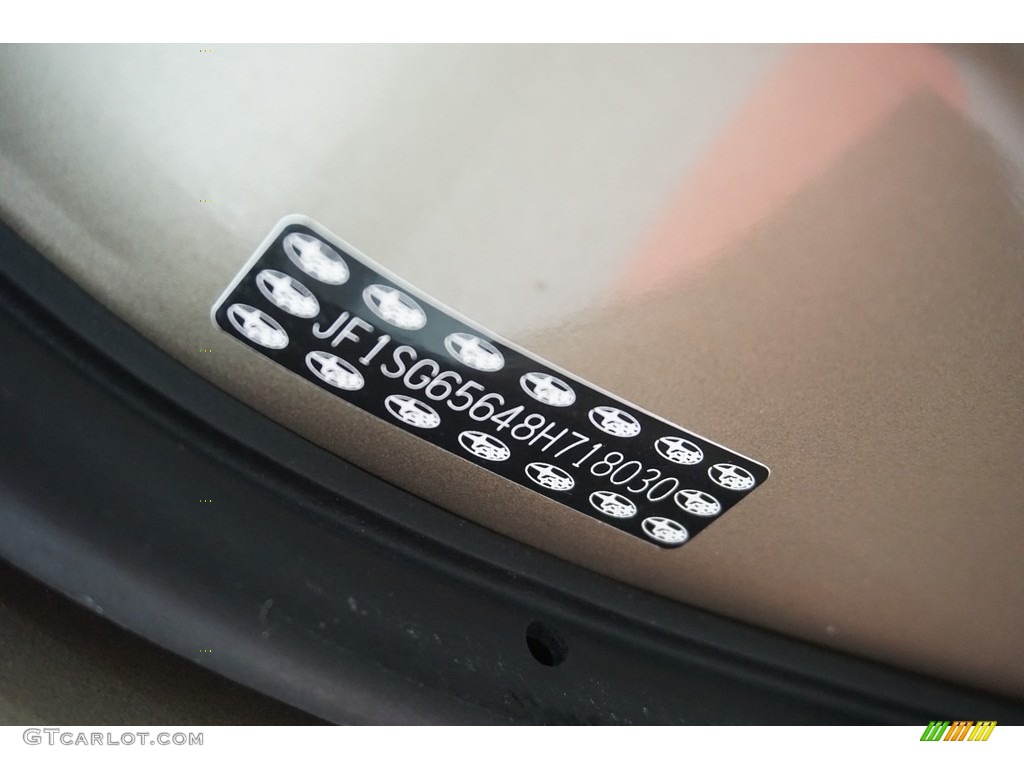 2008 Forester 2.5 X - Topaz Gold Metallic / Desert Beige photo #15