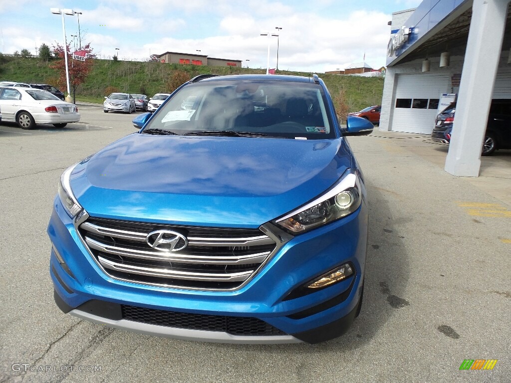 Caribbean Blue 2017 Hyundai Tucson Limited AWD Exterior Photo #116688882