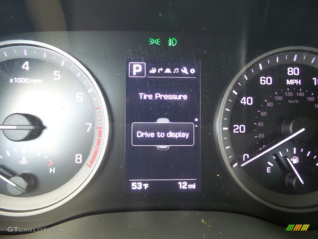 2017 Hyundai Tucson Limited AWD Gauges Photo #116689239