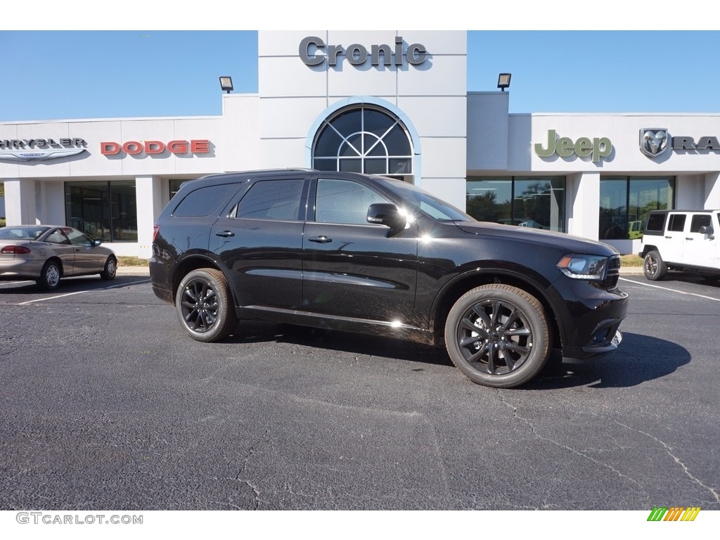 2017 Durango GT - DB Black Crystal / Black photo #1