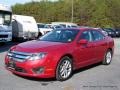 Red Candy Metallic 2012 Ford Fusion SEL