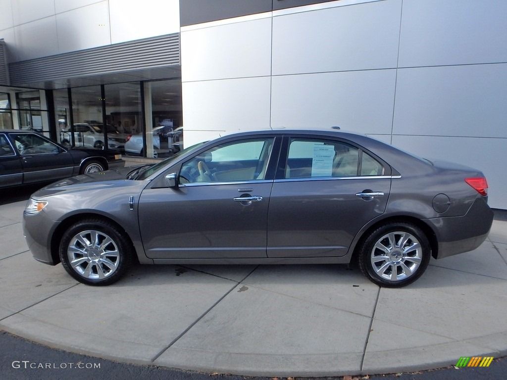 2012 MKZ FWD - Sterling Gray Metallic / Light Camel photo #2