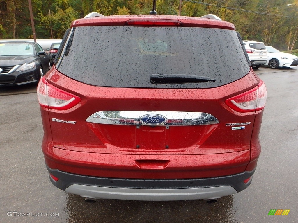 2016 Escape Titanium 4WD - Sunset Metallic / Medium Light Stone photo #3