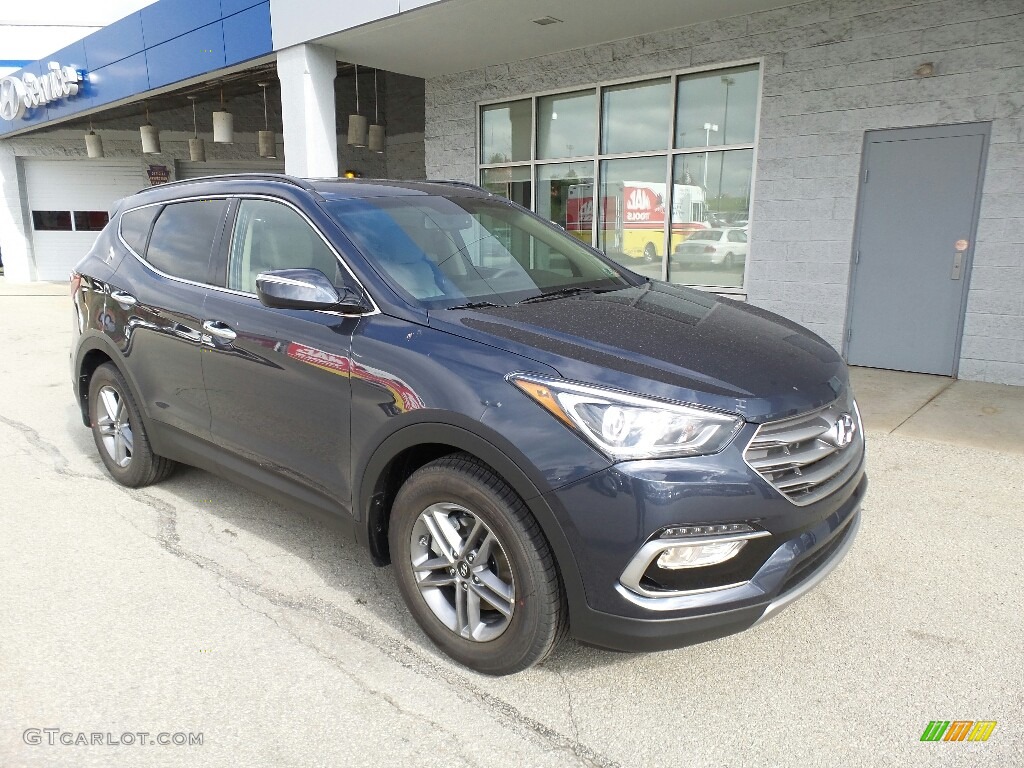 2017 Santa Fe Sport AWD - Marlin Blue / Beige photo #1