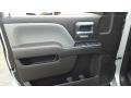 2017 Silver Ice Metallic Chevrolet Silverado 1500 Custom Double Cab 4x4  photo #6