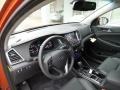 Black 2017 Hyundai Tucson Limited AWD Interior Color
