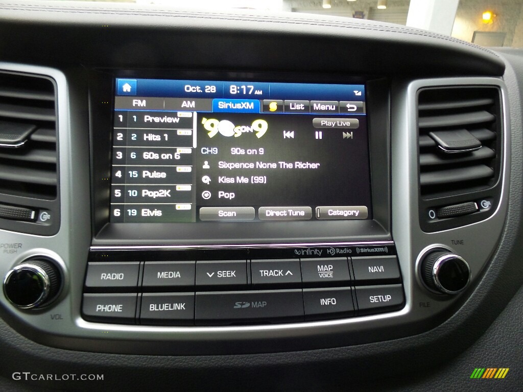 2017 Hyundai Tucson Limited AWD Controls Photo #116692080