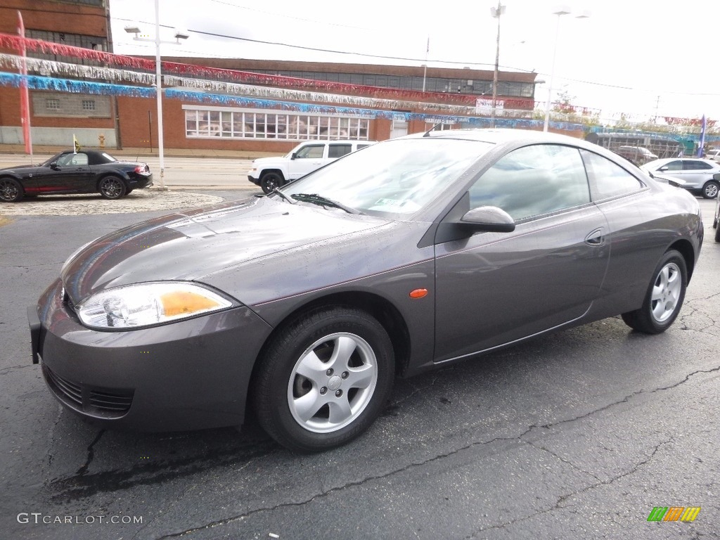 2001 Cougar V6 - Dark Shadow Grey Metallic / Medium Graphite photo #7