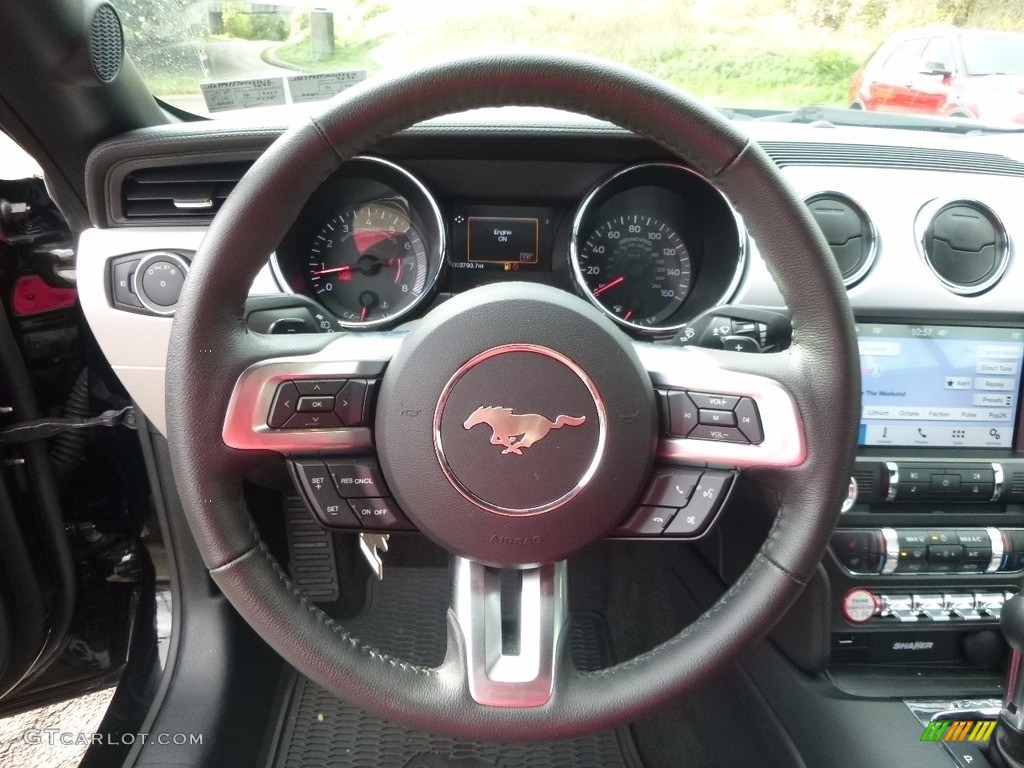 2016 Mustang GT Premium Convertible - Shadow Black / Ebony photo #16