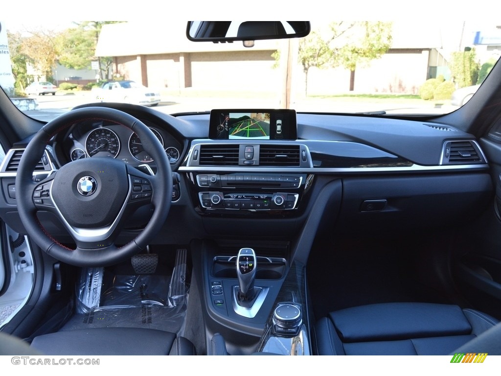 2016 3 Series 340i xDrive Sedan - Mineral White Metallic / Black photo #16