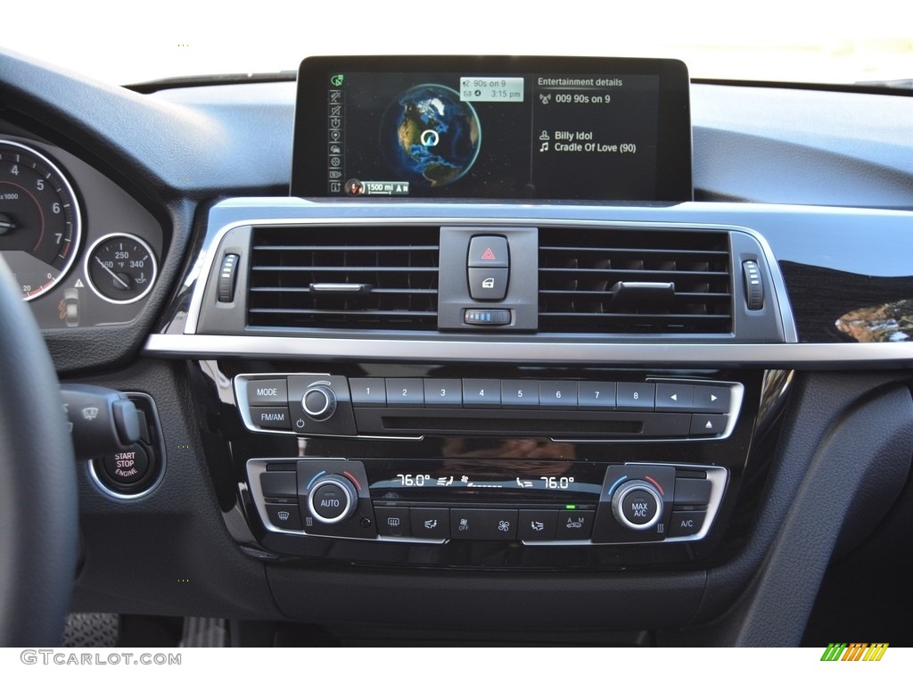 2016 3 Series 340i xDrive Sedan - Mineral White Metallic / Black photo #17