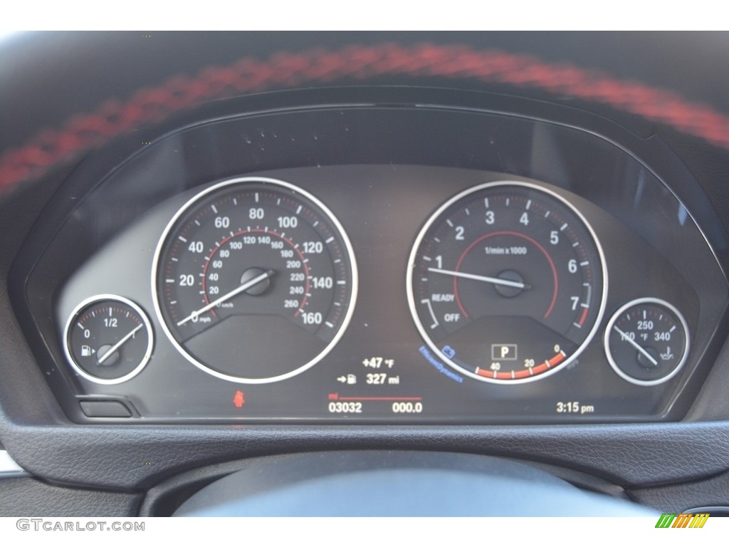 2016 3 Series 340i xDrive Sedan - Mineral White Metallic / Black photo #22