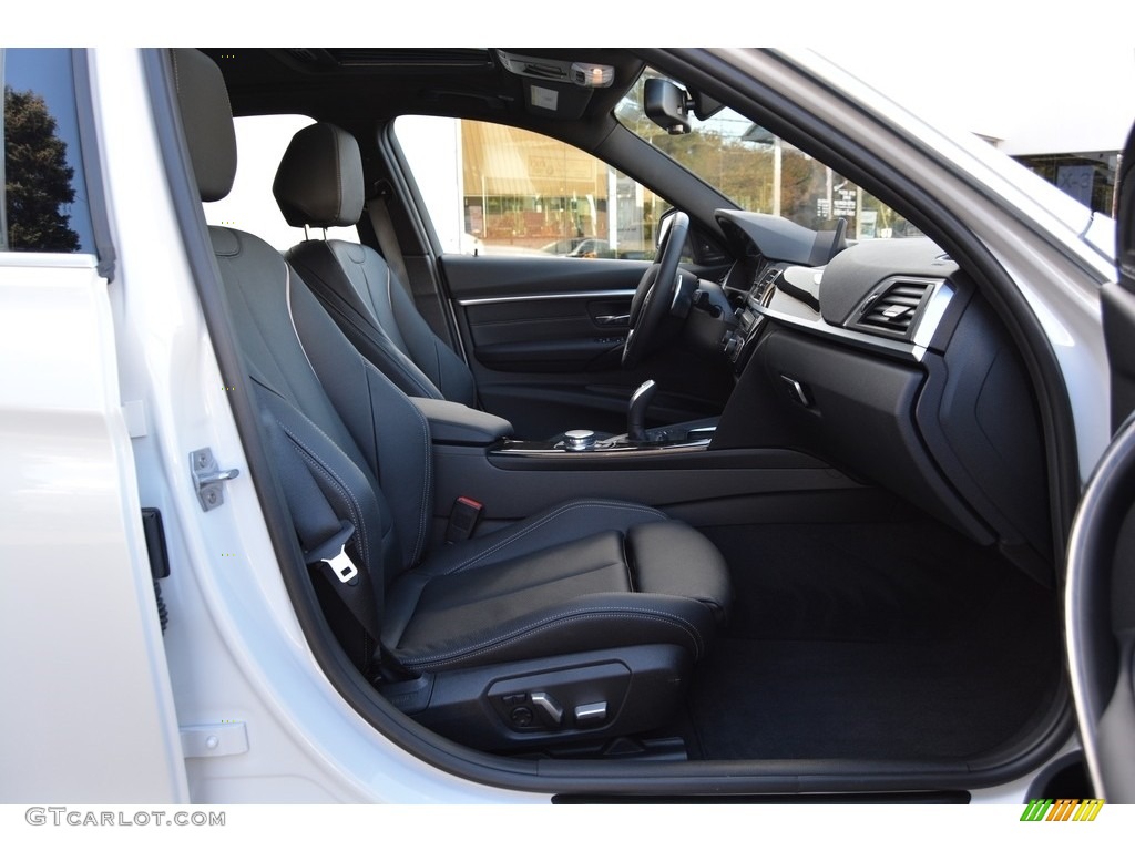 2016 3 Series 340i xDrive Sedan - Mineral White Metallic / Black photo #29
