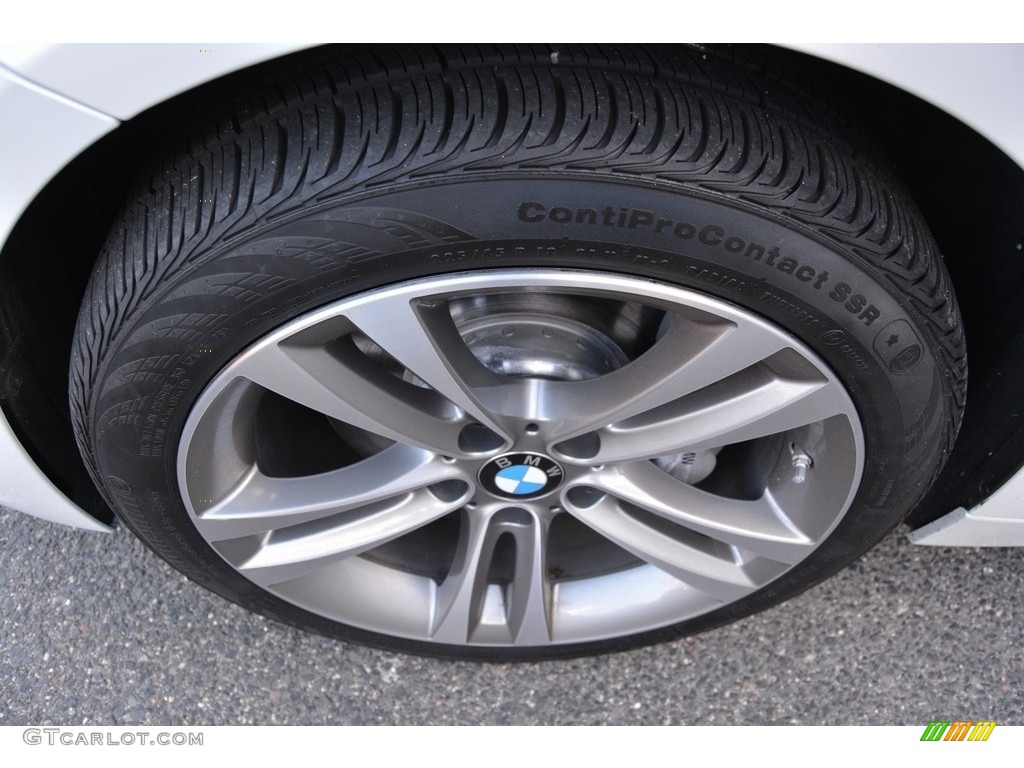 2016 3 Series 340i xDrive Sedan - Mineral White Metallic / Black photo #34