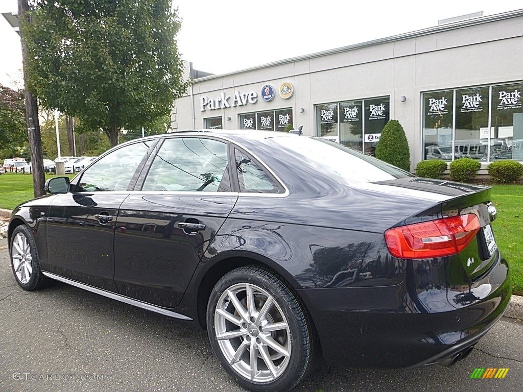 2014 A4 2.0T quattro Sedan - Moonlight Blue Metallic / Titanium Grey photo #3