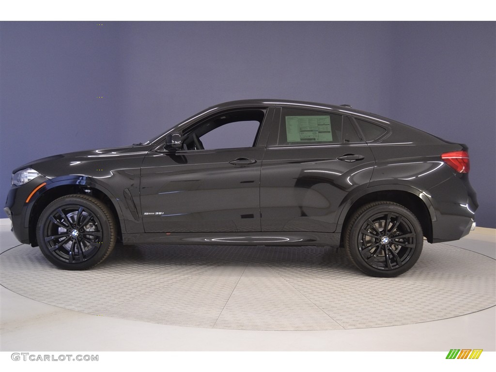 Black Sapphire Metallic 2017 BMW X6 sDrive35i Exterior Photo #116694351