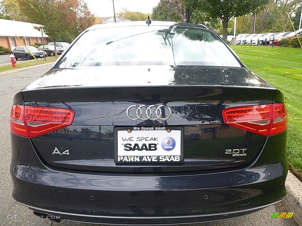 2014 A4 2.0T quattro Sedan - Moonlight Blue Metallic / Titanium Grey photo #4