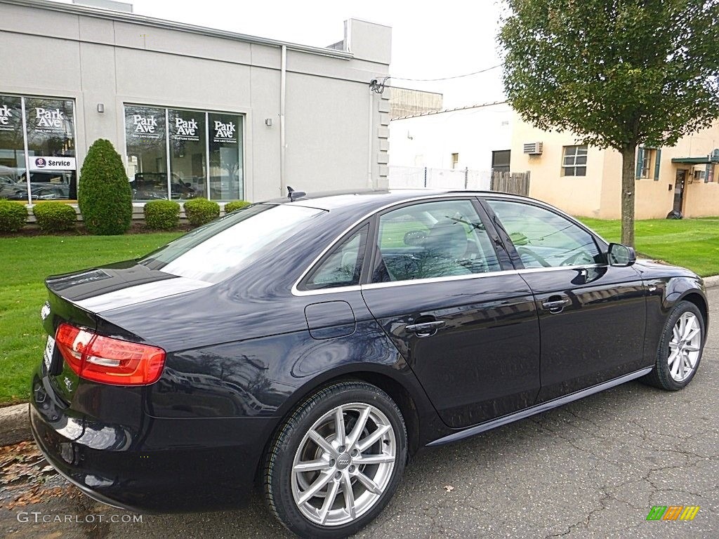 2014 A4 2.0T quattro Sedan - Moonlight Blue Metallic / Titanium Grey photo #5