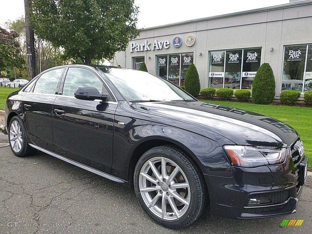 2014 A4 2.0T quattro Sedan - Moonlight Blue Metallic / Titanium Grey photo #7