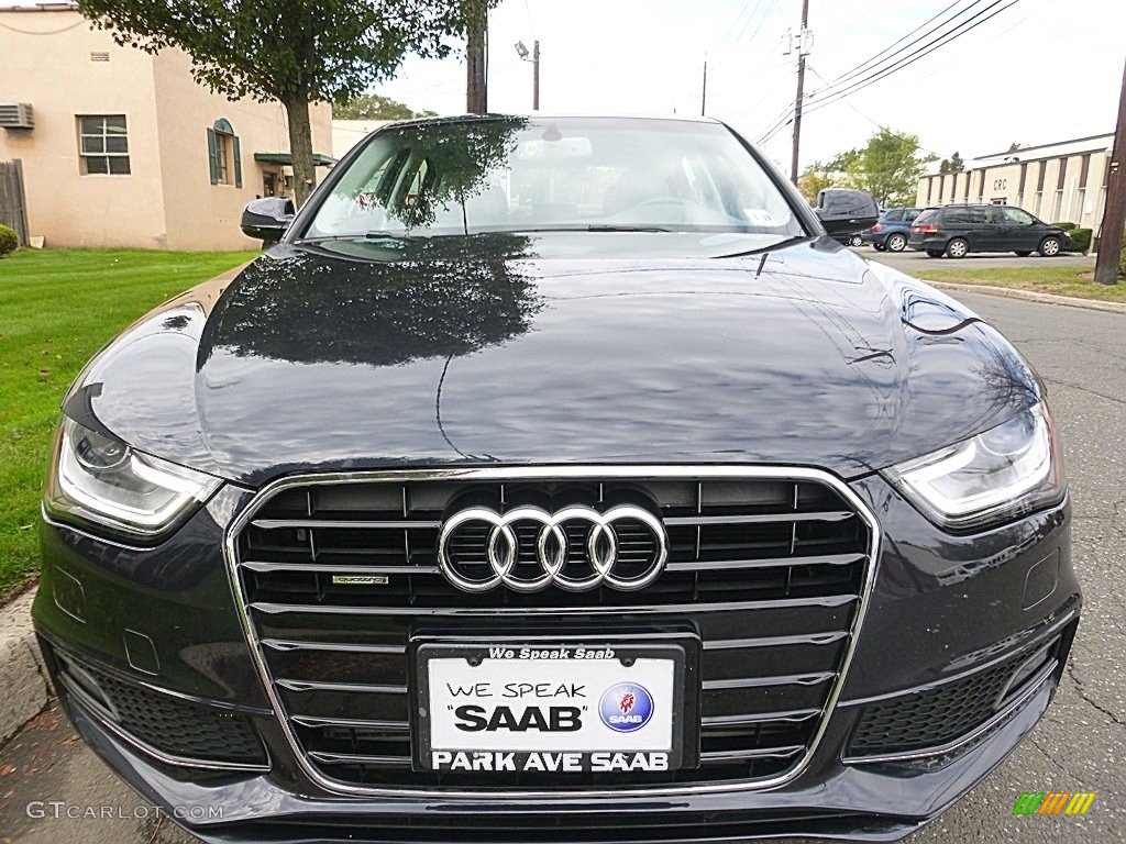 2014 A4 2.0T quattro Sedan - Moonlight Blue Metallic / Titanium Grey photo #8