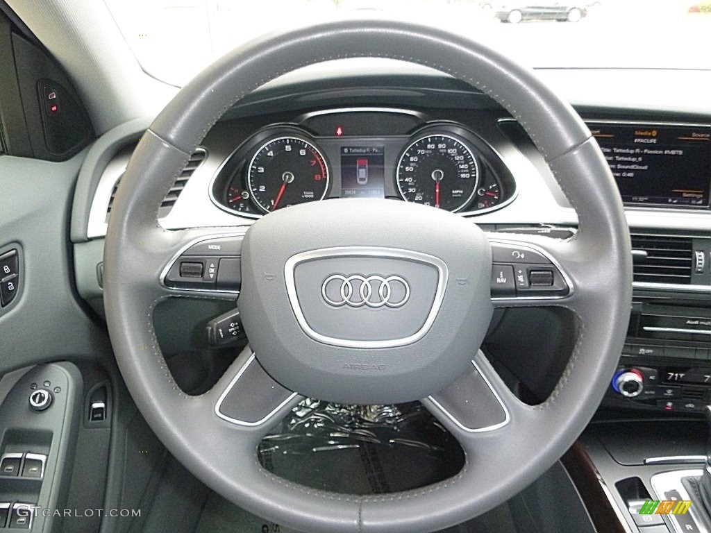 2014 A4 2.0T quattro Sedan - Moonlight Blue Metallic / Titanium Grey photo #25
