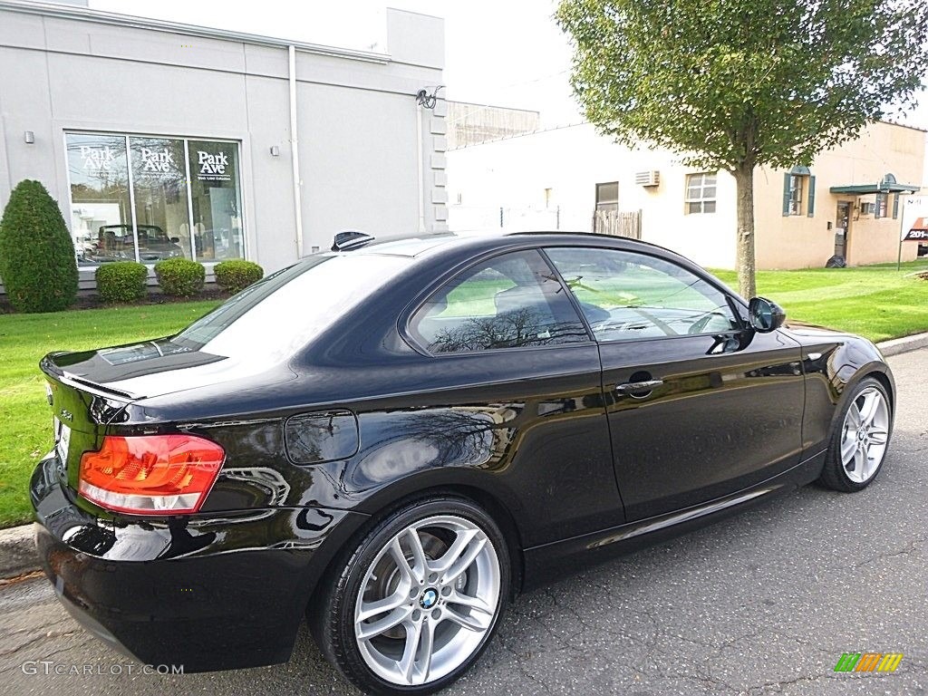 2012 1 Series 135i Coupe - Jet Black / Black photo #5