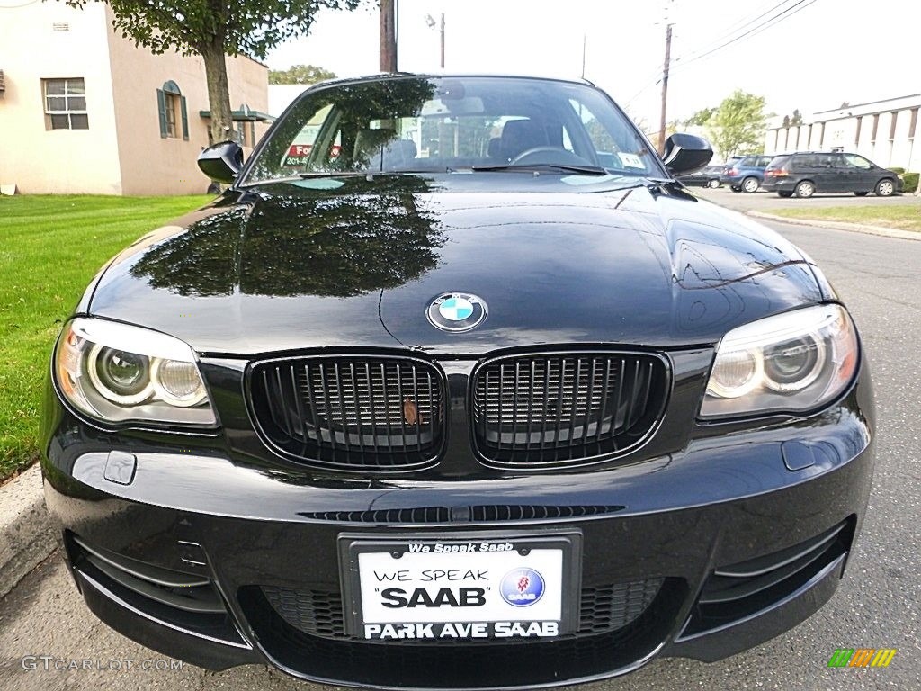 2012 1 Series 135i Coupe - Jet Black / Black photo #8