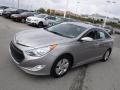 2011 Silver Frost Metallic Hyundai Sonata Hybrid  photo #6