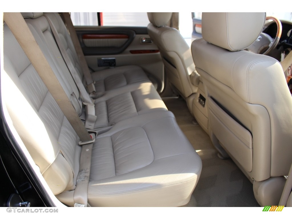 2003 Lexus LX 470 4x4 Rear Seat Photo #116695749