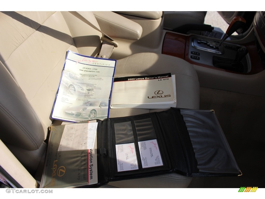 2003 Lexus LX 470 4x4 Books/Manuals Photo #116695824