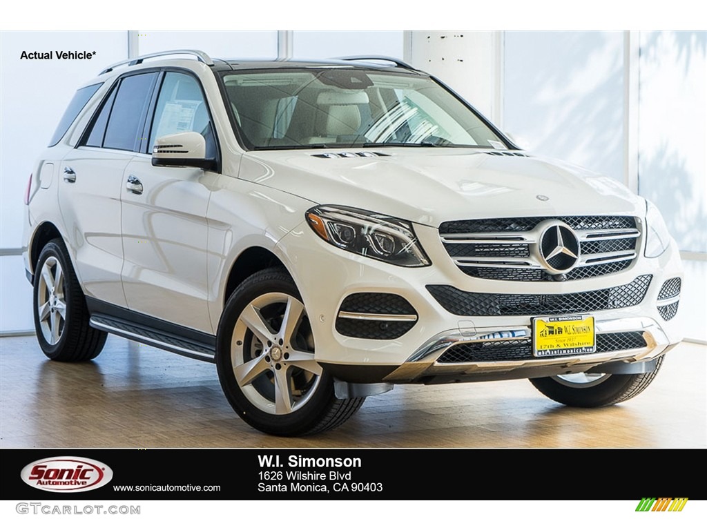 2017 GLE 350 - Polar White / Ginger Beige/Espresso Brown photo #1