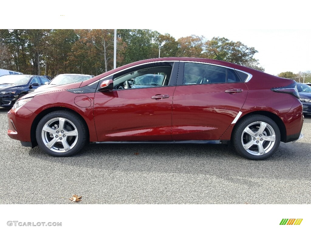 Siren Red Tintcoat 2017 Chevrolet Volt LT Exterior Photo #116696577