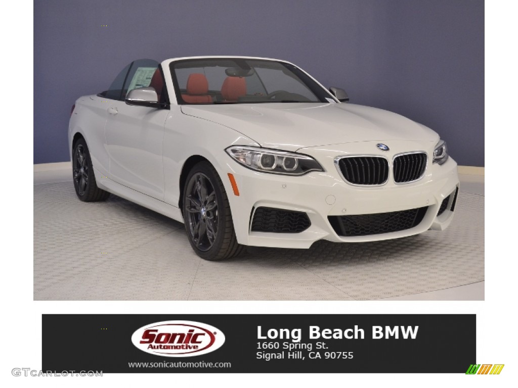 2017 Alpine White Bmw 2 Series M240i Convertible 116694241